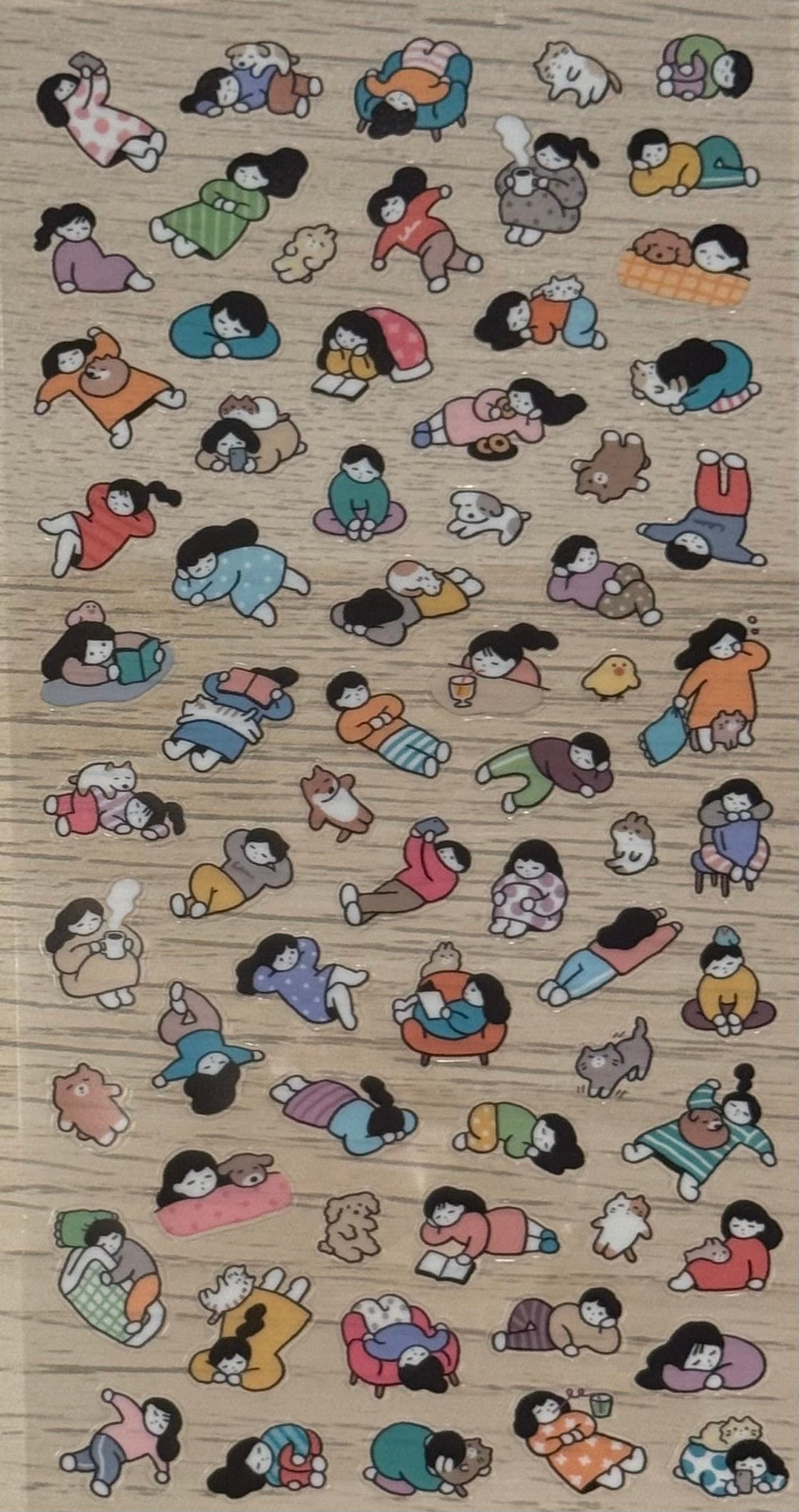 MindWave Sticker Sheet - Seals Original Designs - Off Day