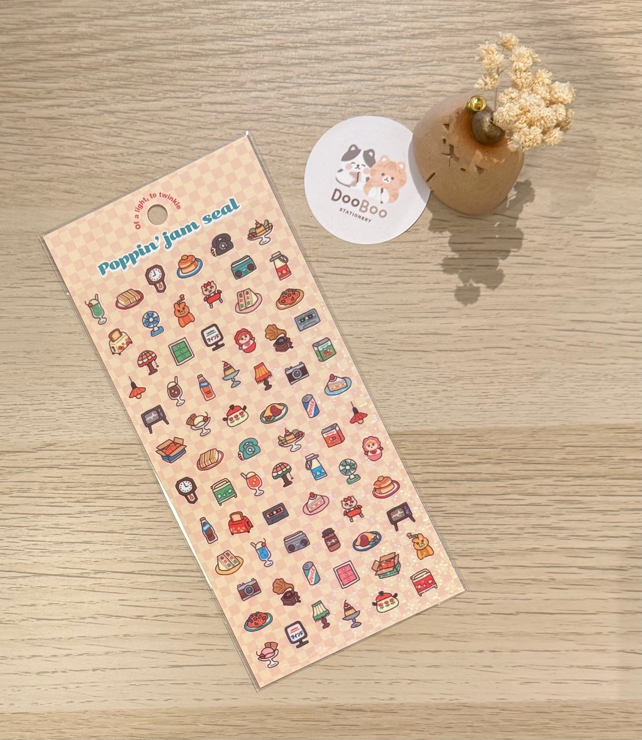 MindWave Sticker Sheet - Poppin' Jam Seal