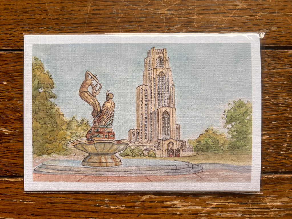 Cathedral of Learning Art Print