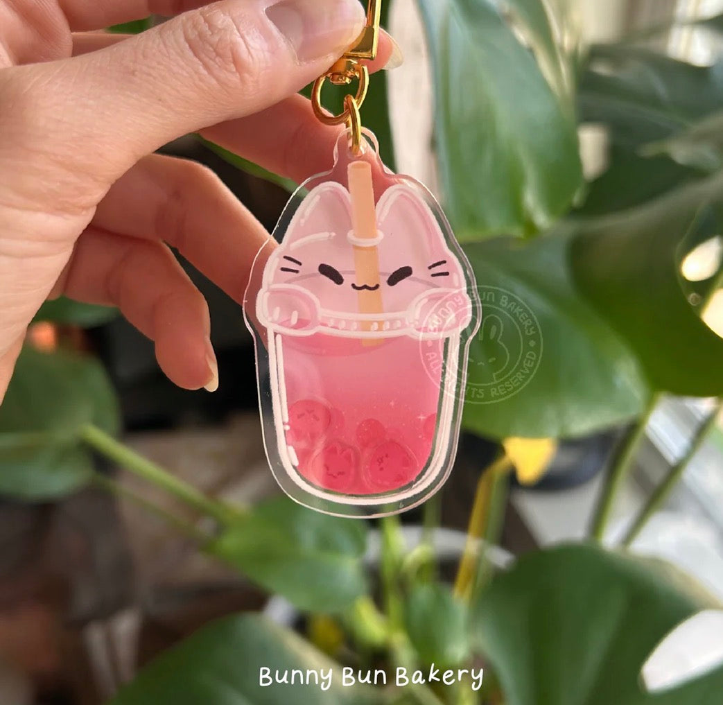 Sweet Refreshment Shaker Acrylic Keychain
