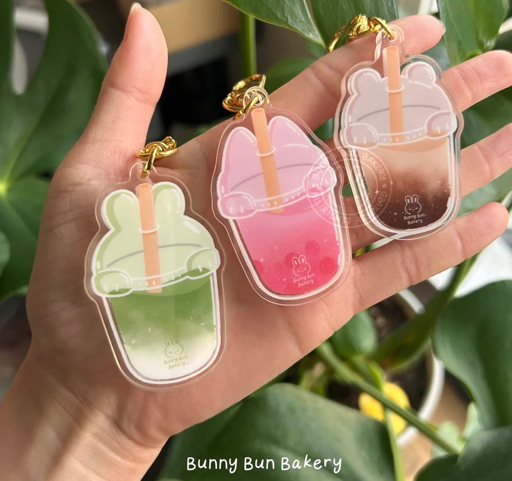 Sweet Refreshment Shaker Acrylic Keychain