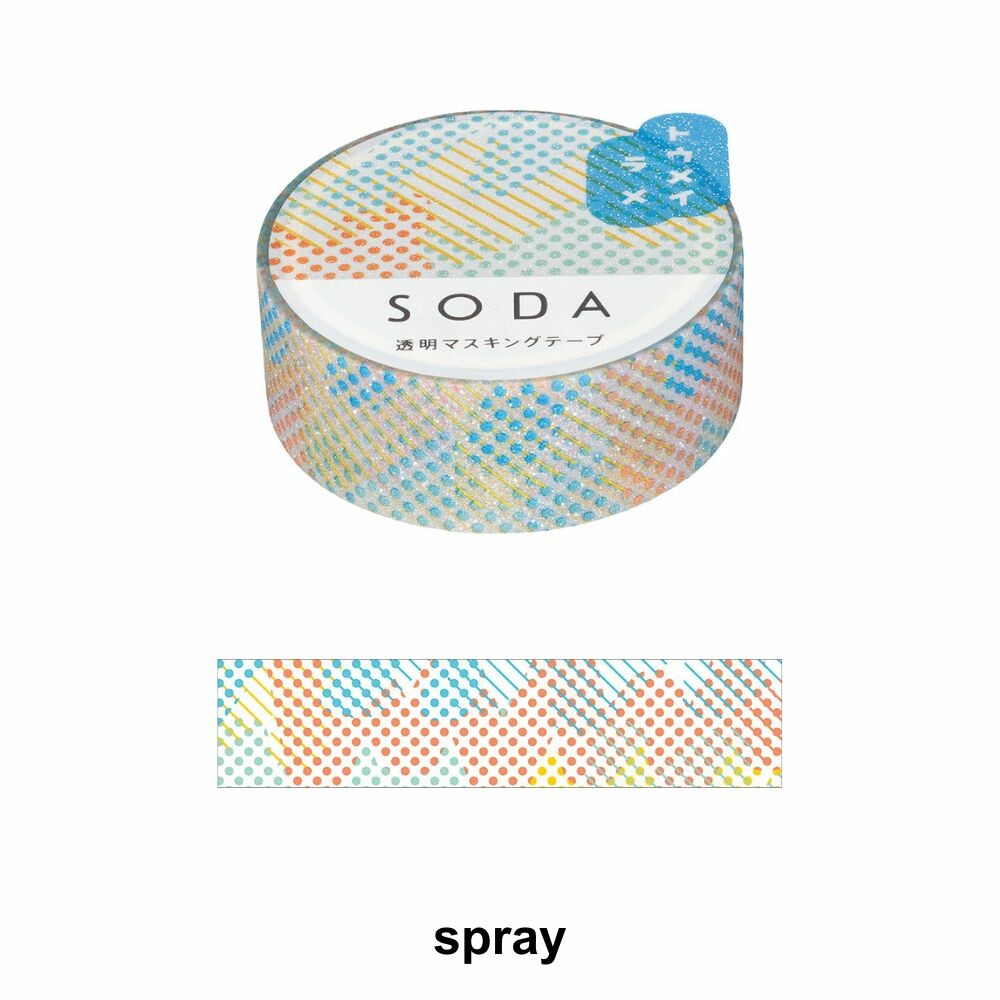 SODA Transparent Masking Tape 15mm