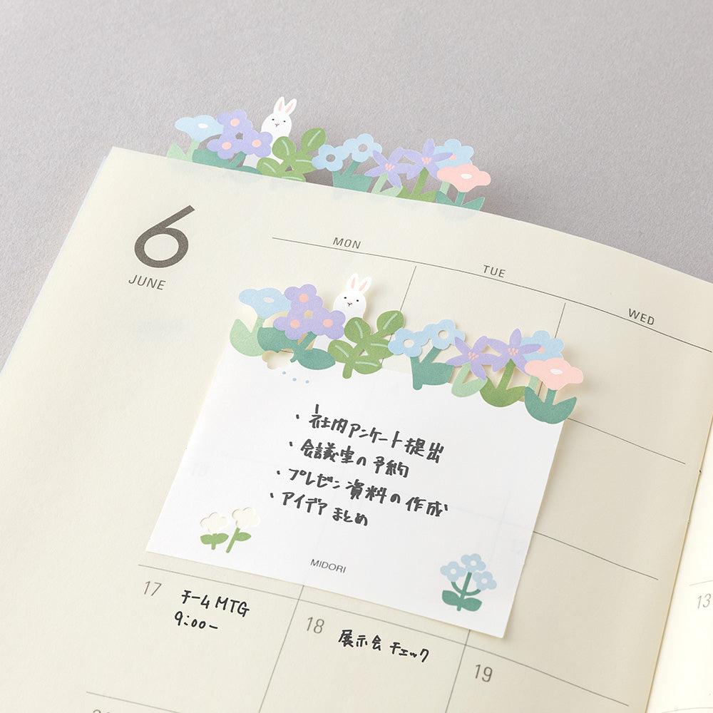 MD Sticky Notes - Flower Garden