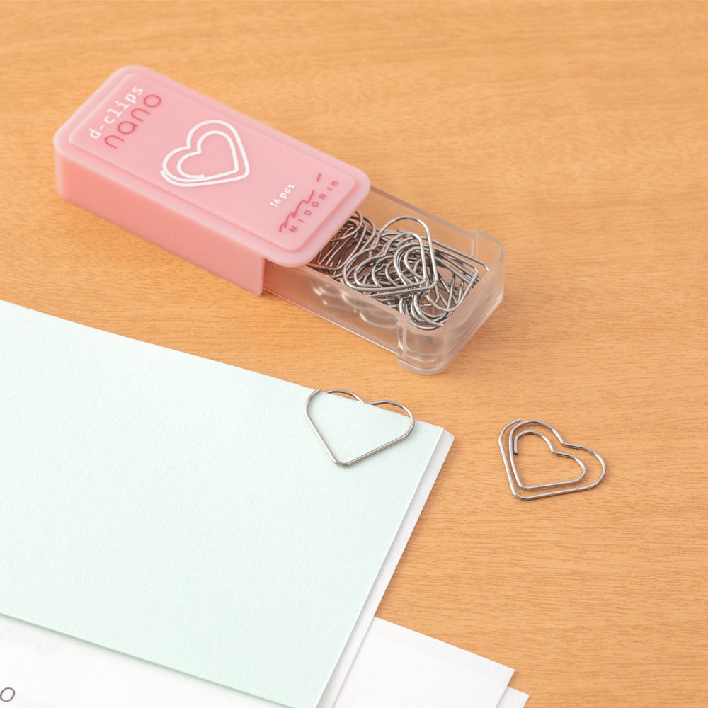 Midori D-clips Nano Clips - Heart