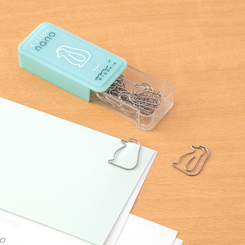 Midori D-clips Nano Clips - Penguin