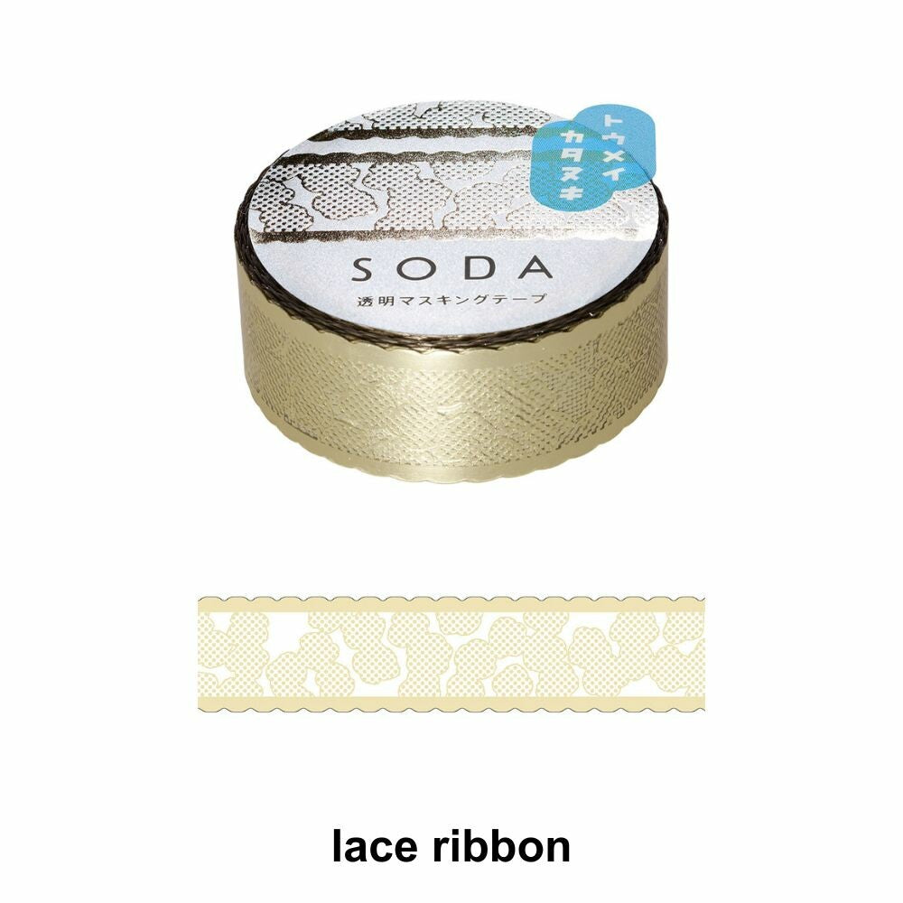 SODA Transparent Masking Tape 15mm