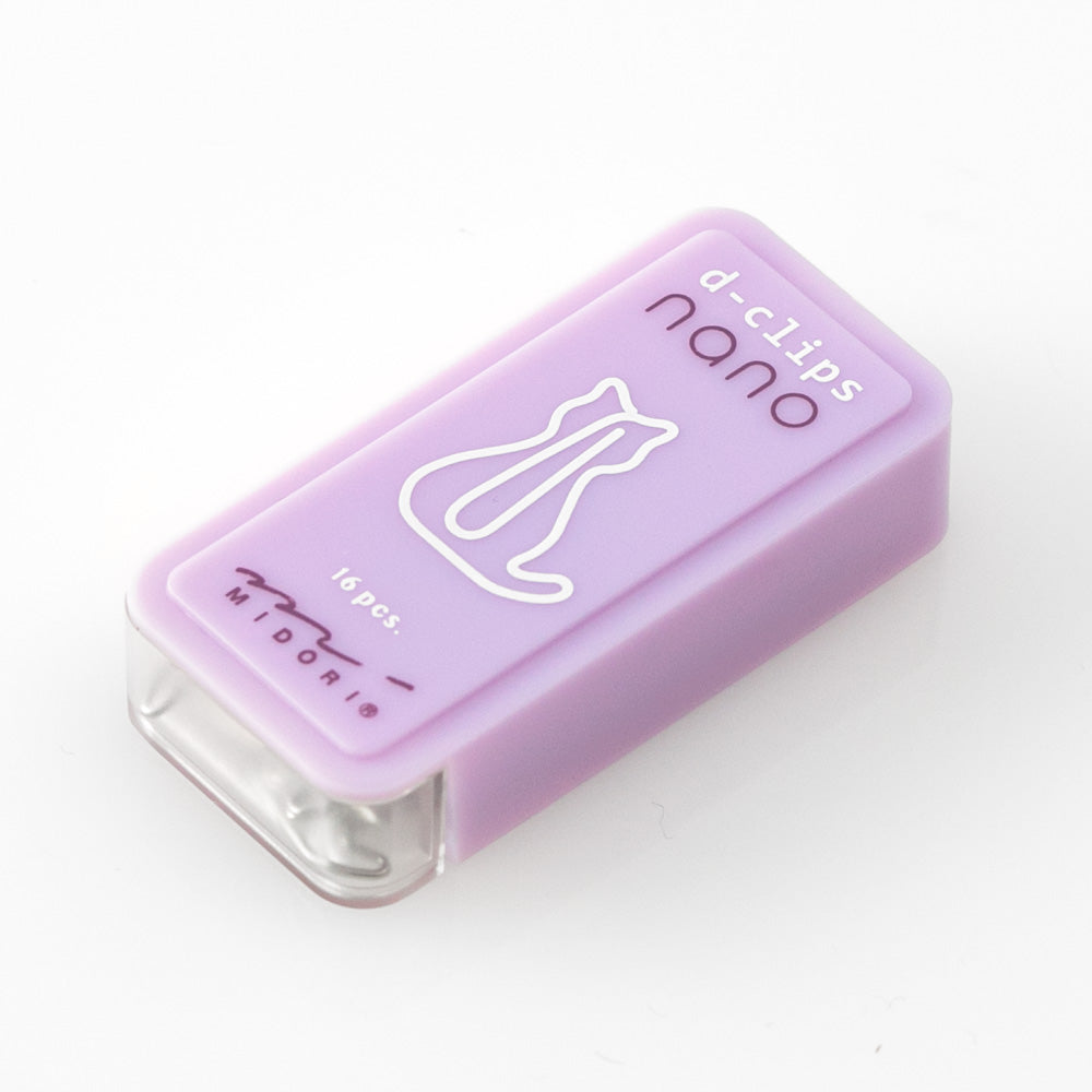 Midori D-clips Nano Clips - Cat