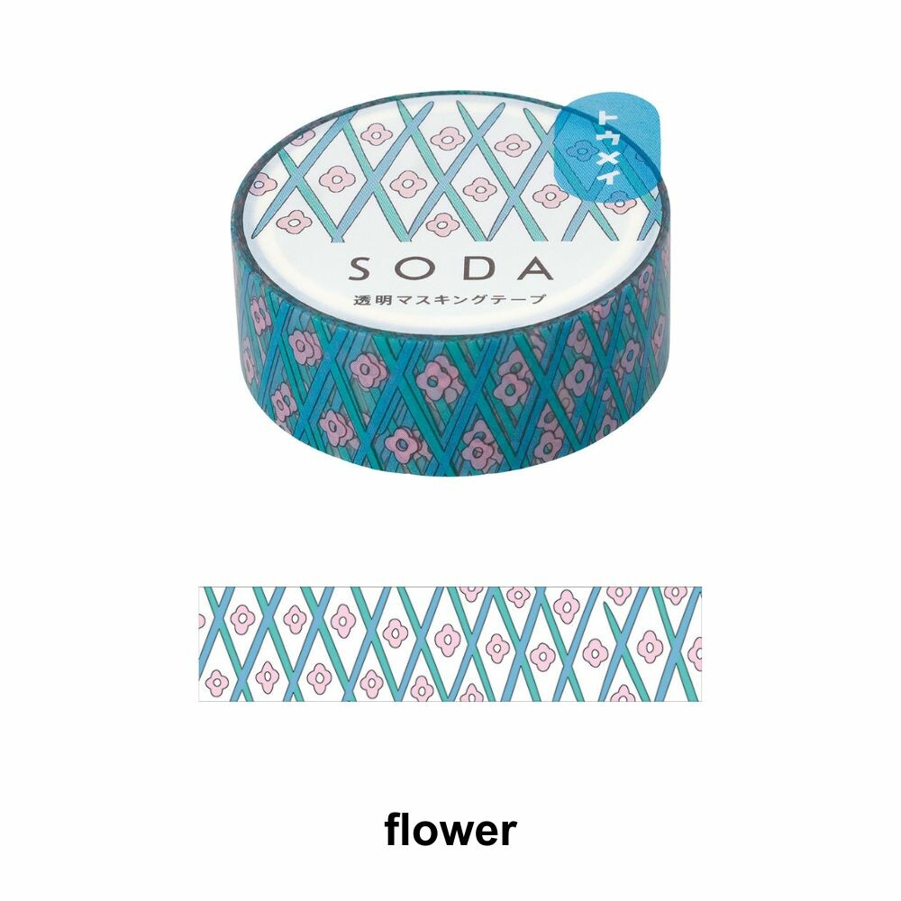 SODA Transparent Masking Tape 15mm