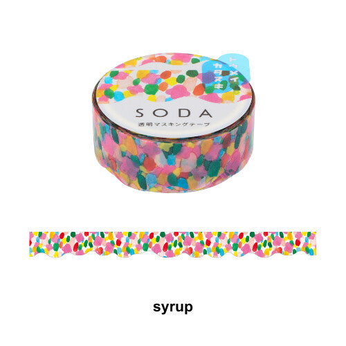 SODA Transparent Masking Tape 15mm