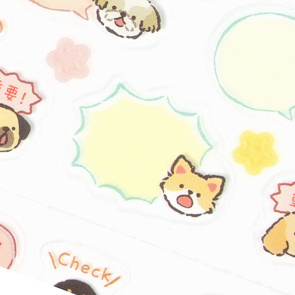 NB Planner Sticker Sheets - Talking Animals - Talking Dog