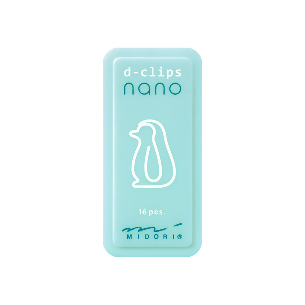 Midori D-clips Nano Clips - Penguin