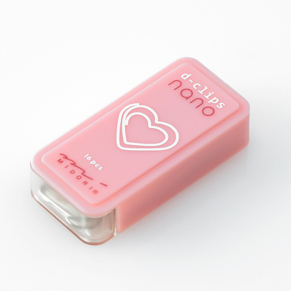Midori D-clips Nano Clips - Heart