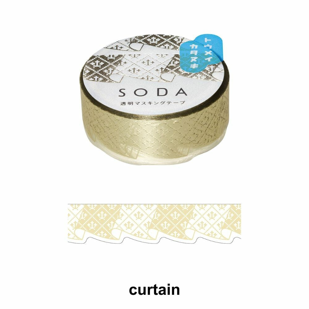 SODA Transparent Masking Tape 15mm