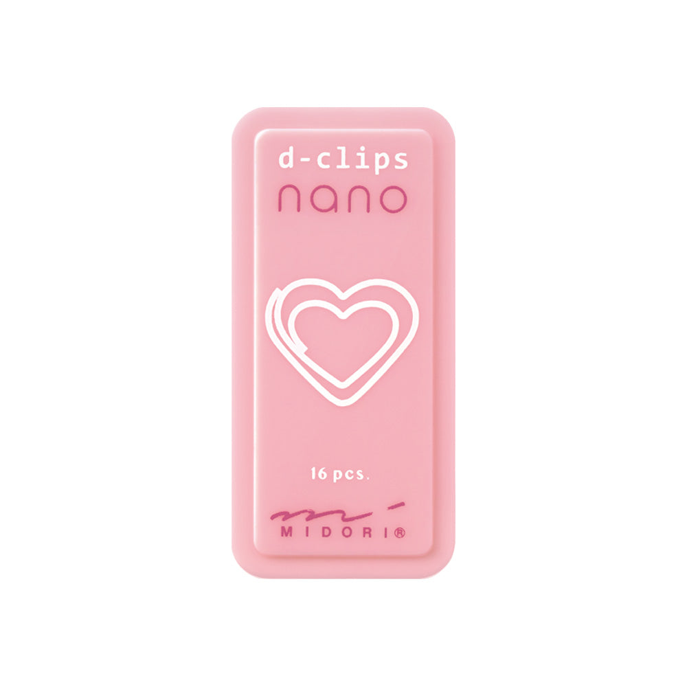 Midori D-clips Nano Clips - Heart
