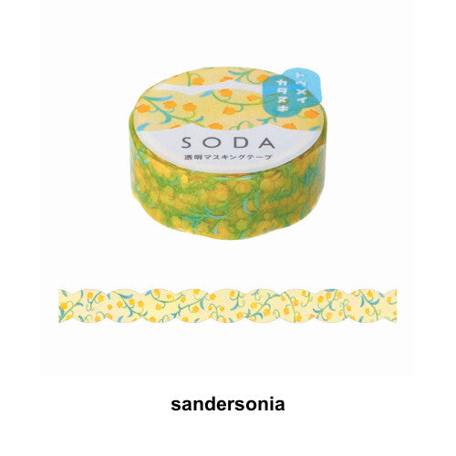 SODA Transparent Masking Tape 15mm