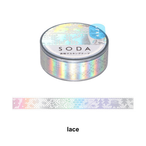 SODA Transparent Masking Tape 15mm