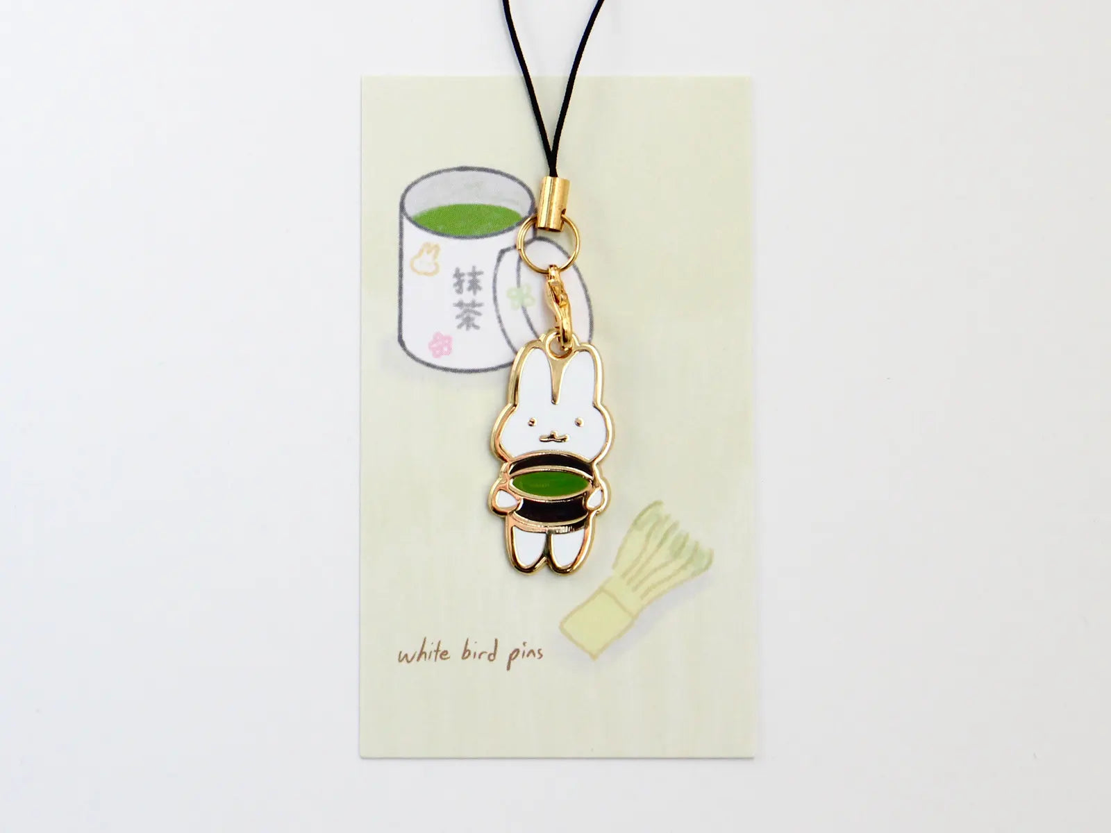 Matcha Bunny Charm