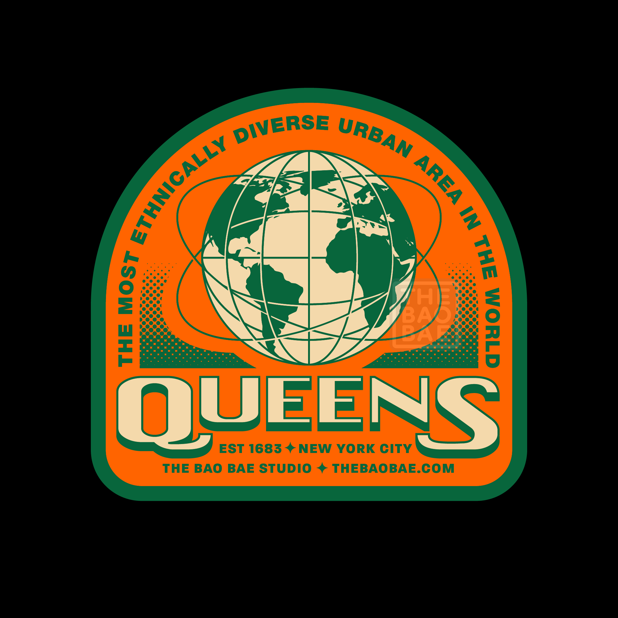 Queens NYC Diversity Badge