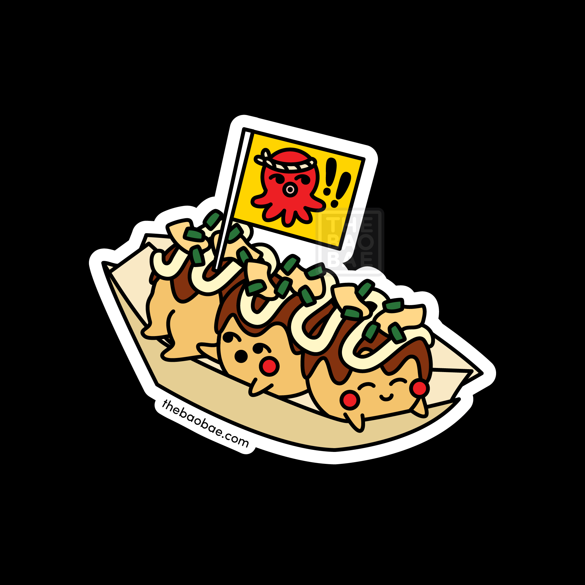 Takoyaki Sticker