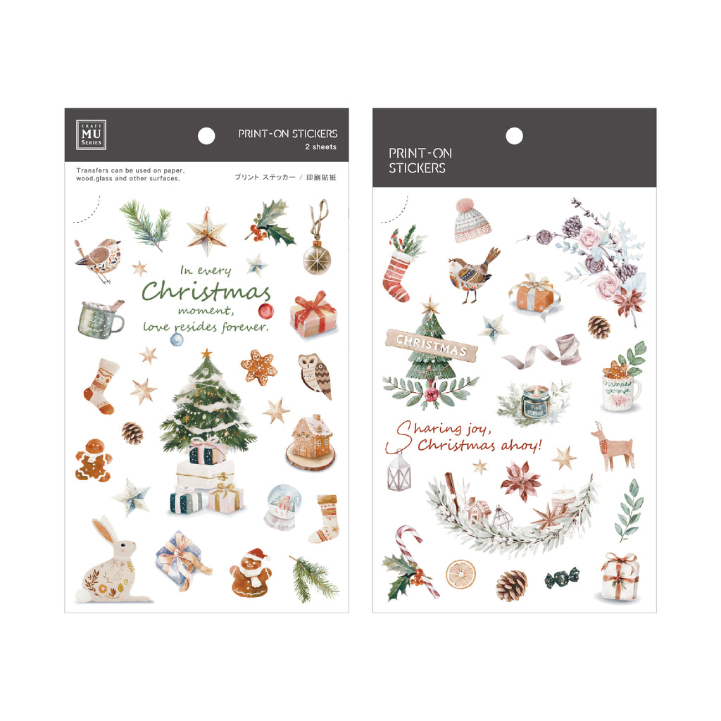 MU Lifestyle - Print-On Stickers Xmas / 28 - Christmas Moment