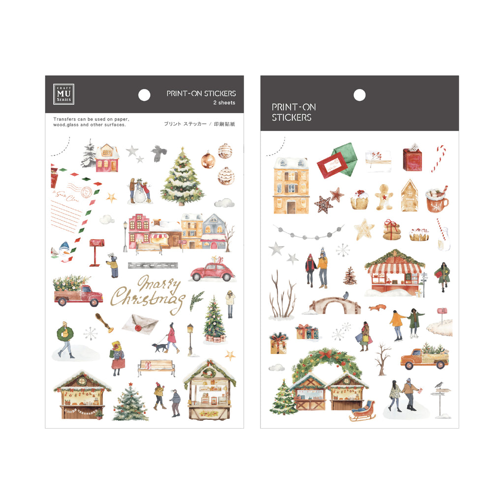 MU Lifestyle - Print-On Stickers Xmas / 29 - Merry Christmas
