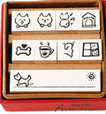 Avec Amour Petit Stamp 9 pc - Pets