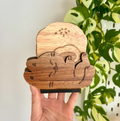 Wooden Coasters — Paws and Pastries