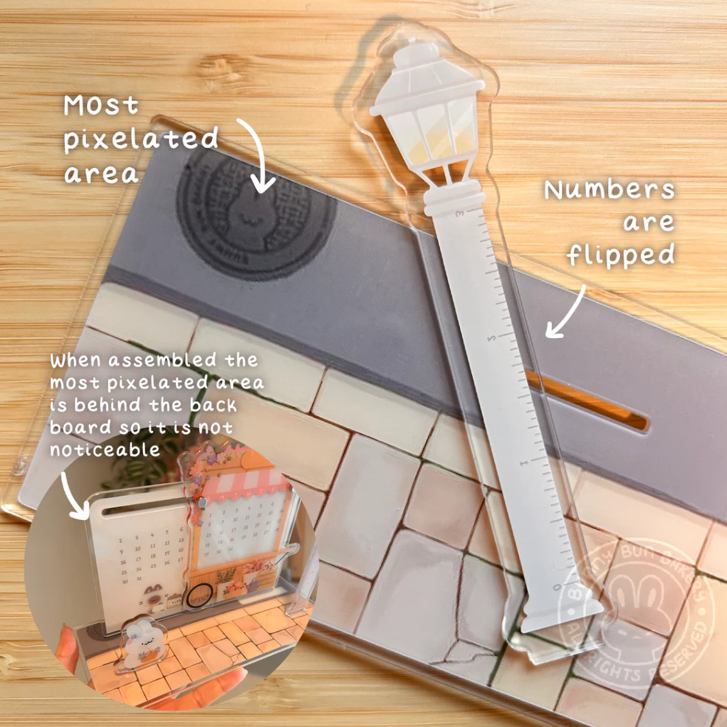 Never Expiring Calendar Standee - Seasonal Stands