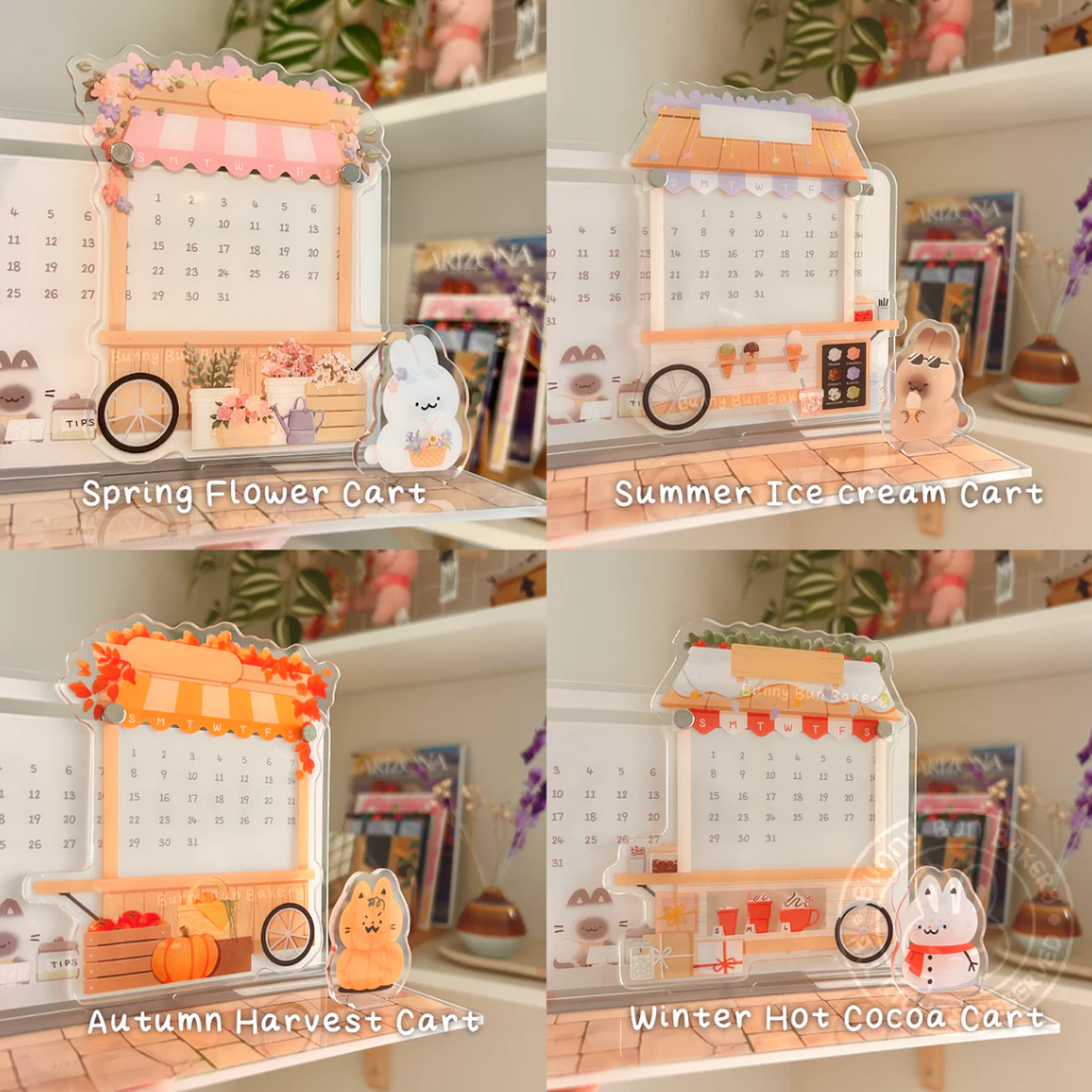Never Expiring Calendar Standee - Seasonal Stands