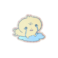 Pathetic Bun Holographic Vinyl Sticker