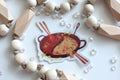 Hot Pot Chrome Vinyl Sticker