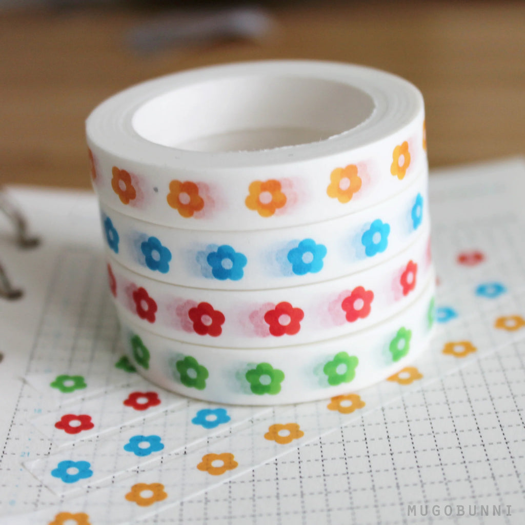 Mini Flower Washi Tape