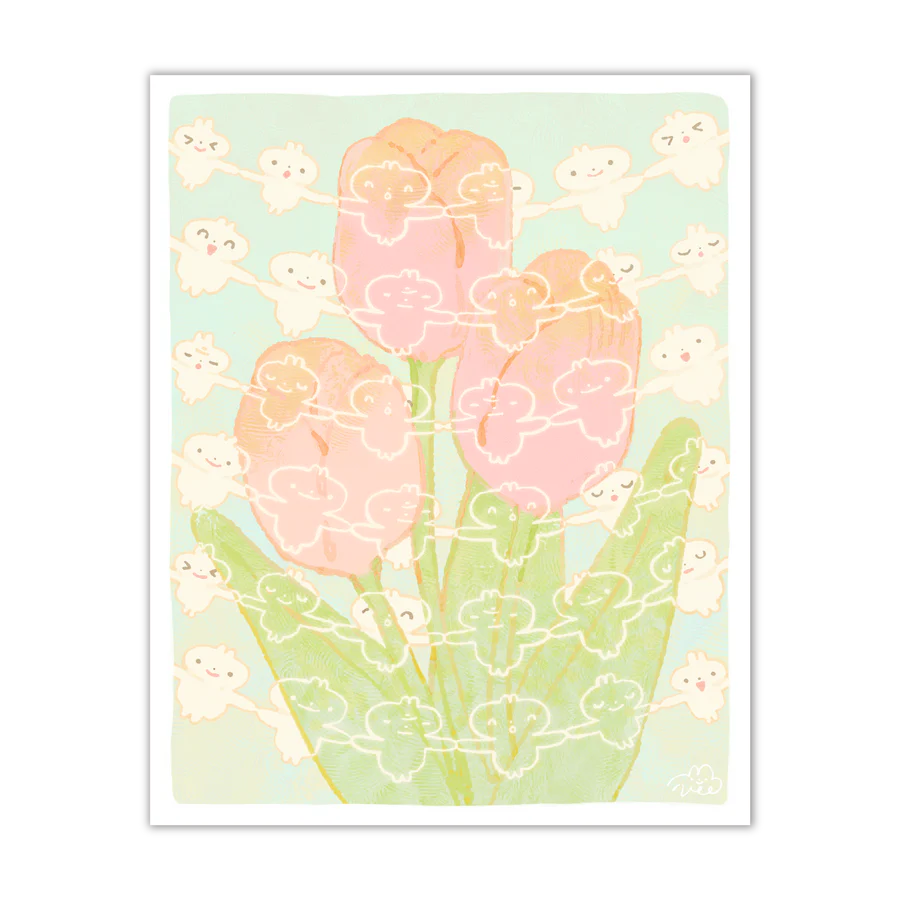 Tulip Dance Print