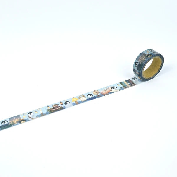 NB Washi Tape - Mattari Animals Day - Penguin