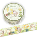 NB Washi Tape - Mattari Animals Day - Momonga