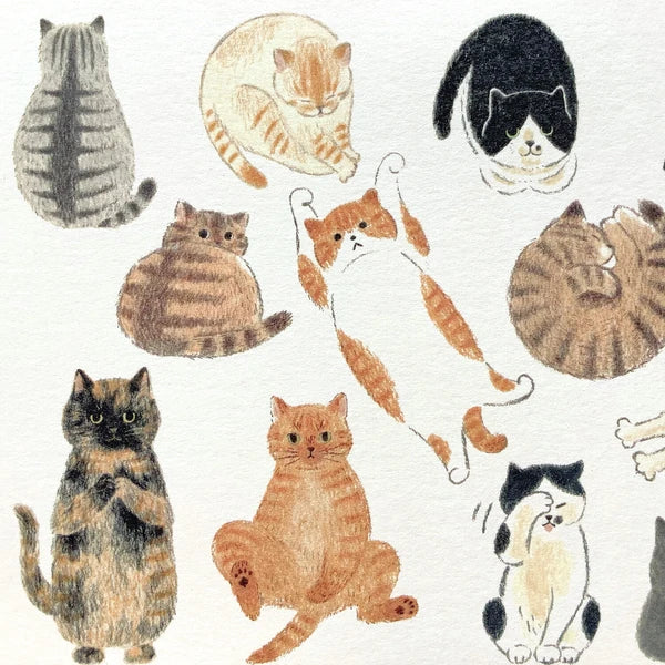 4legs Postcard - I Love Cats