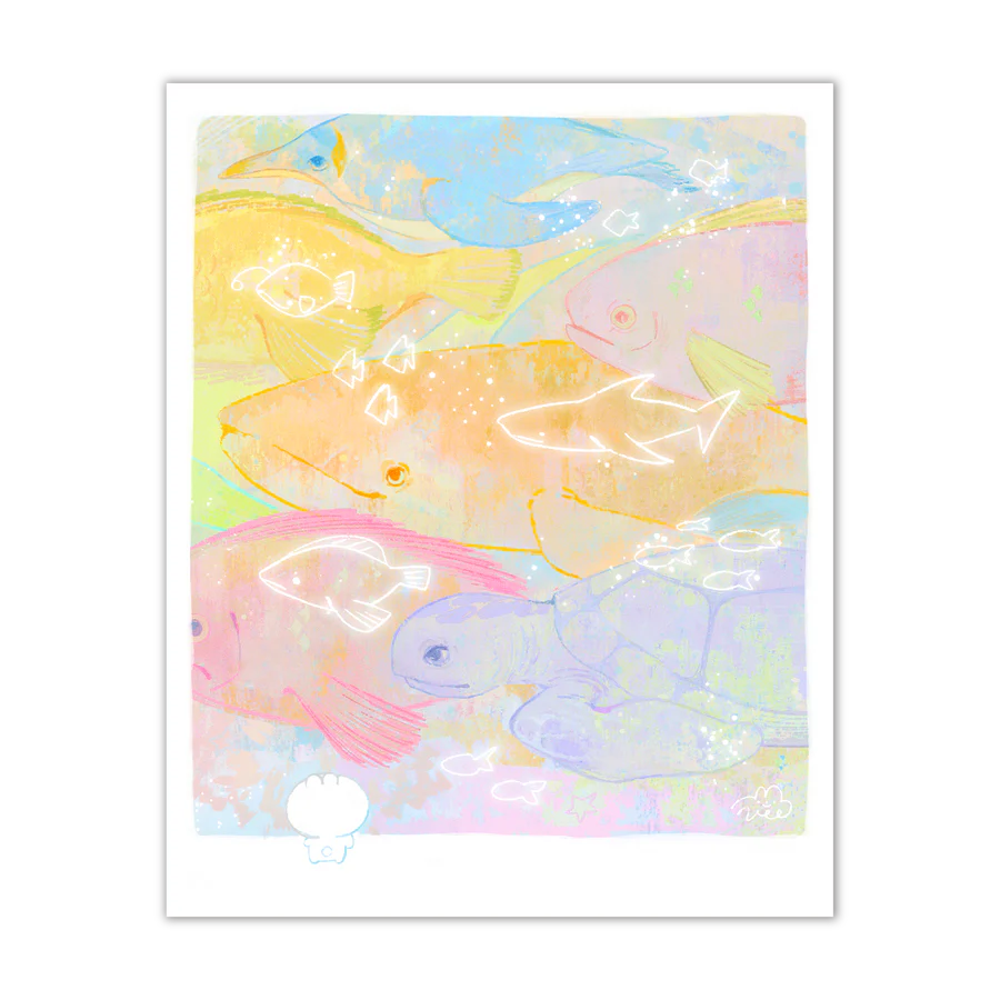 Aquarium Sights Print