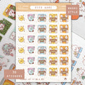 Dice Game Planner Sticker Sheet