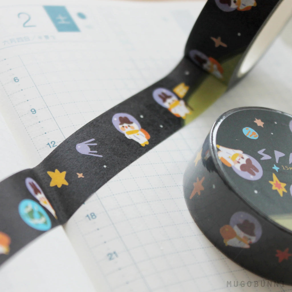 Mugobunni Astronaut Washi Tape