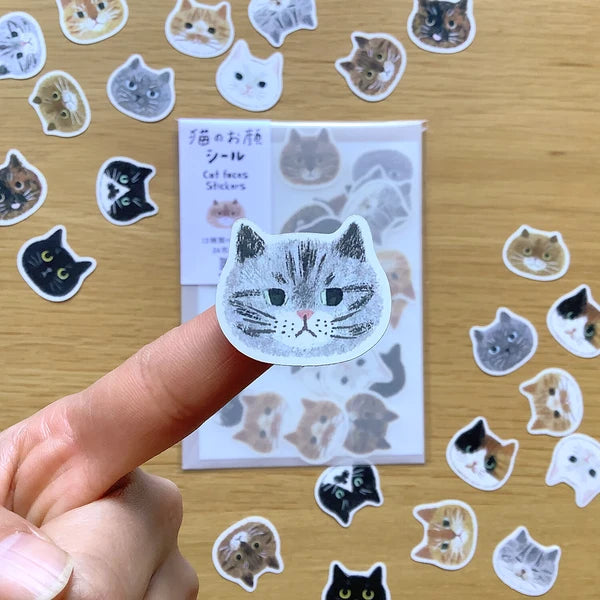 4legs Planner Sticker Flakes - Cat Face