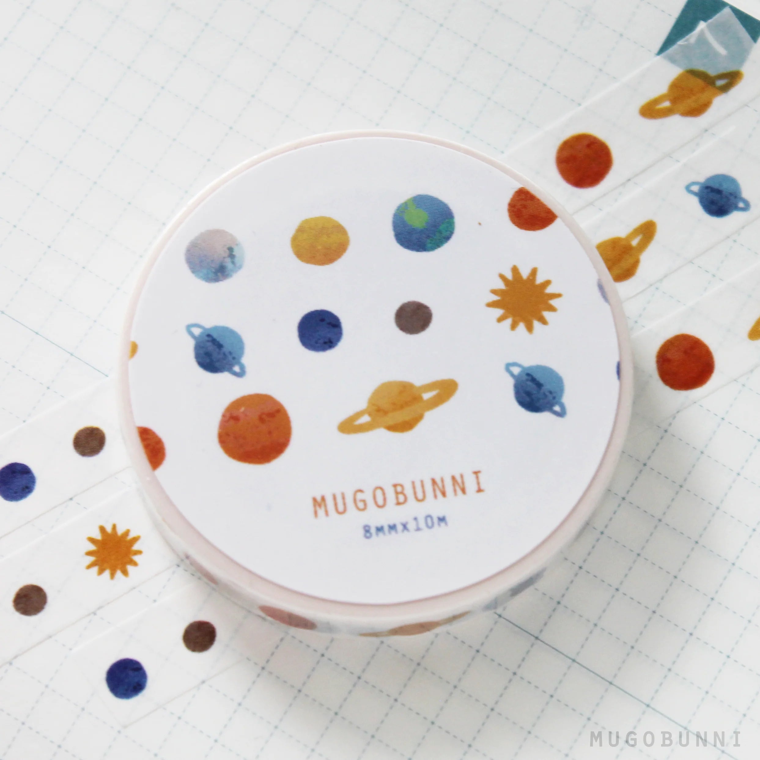 Tiny Planet Washi Tape