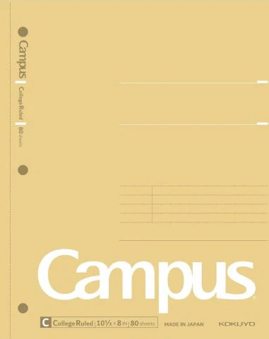 Campus Spiral Notebook 3 Pack - College Ruled