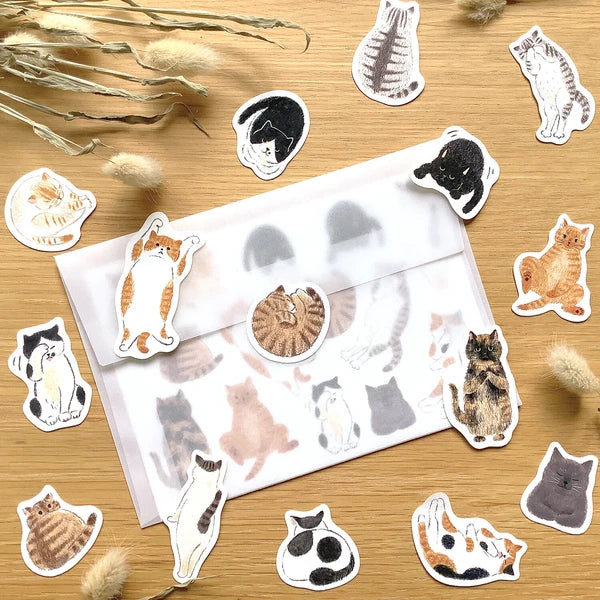 4legs Planner Sticker Flakes - We Love Cats