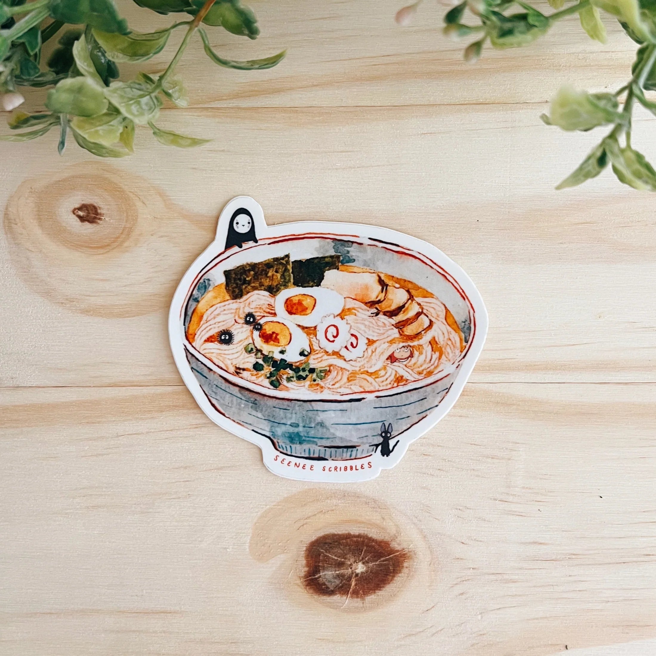 Ghibli Ramen Sticker