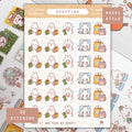 Shopping Planner Sticker Sheet