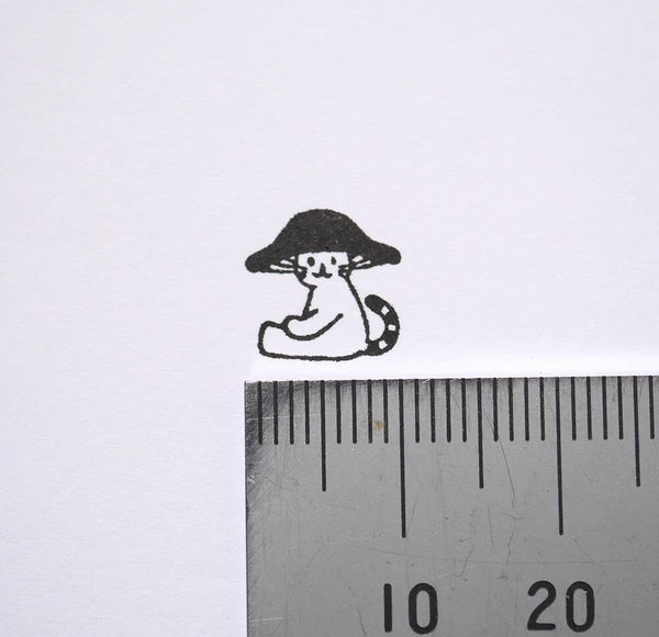 4legs Stamp - Sitting Mushroom Cat