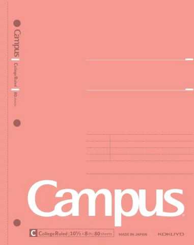 Campus Spiral Notebook 3 Pack - College Ruled