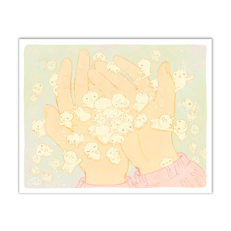 Handful of Buns Print