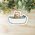 Bath Time Hammy Sticker