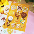 Vintage Yellow Cake Sticker Sheet